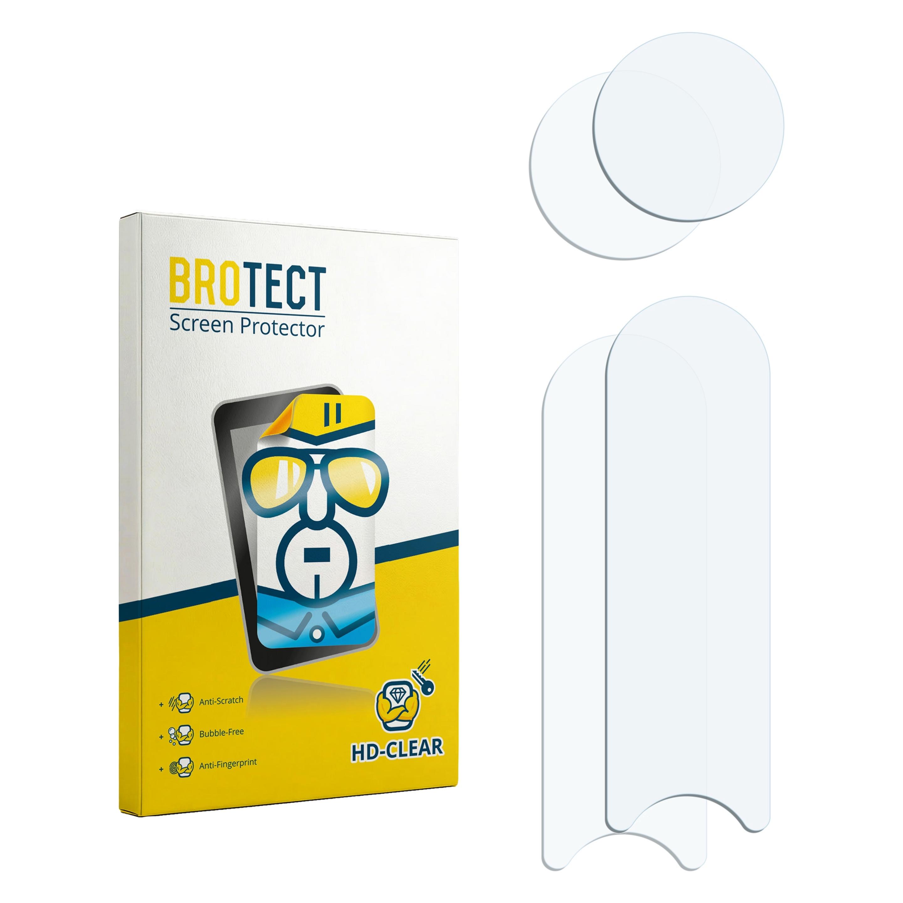 Brotect Schutzfolie für Motorola Moto G8 Plus (NUR Kameraschutz) Displayschutz Displayschutzfolie Folie (2 Stk., Motorola Moto G8 Plus) (1836874)