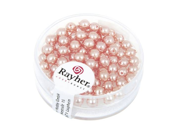 Rayher Renaissance Glaswachsperlen ⌀ 4 mm 85 Stück