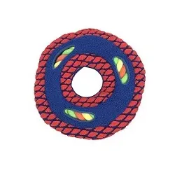 KONG Sneakerz Sport Disc mit Seil M Hundespielzeug
