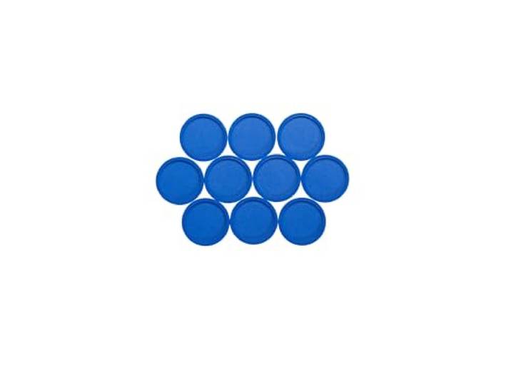 MAUL Ronde magneten blauw ferriet kunststof set