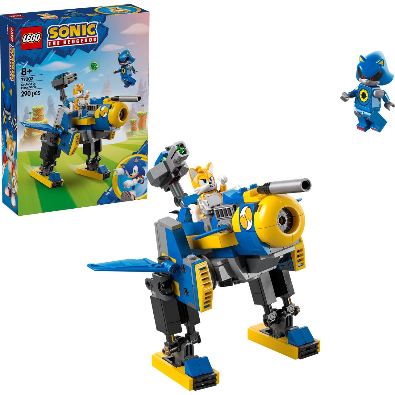 LEGO Sonic the Hedgehog 77002 Cyclone vs. Metal Sonic - Spielzeug Mechs