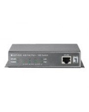 LevelOne Switch 4 x 10/100/1000 PoE + 1 x Desktop (GEP-0520)