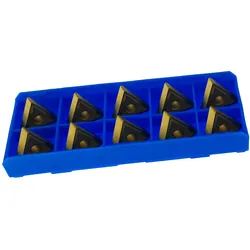 10 x HM Wendeschneidplatte TNMG160404 TiN-beschichtet