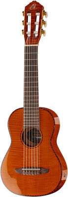 Ortega RGLE18FMH Guitarlele Naturel haute brillance
