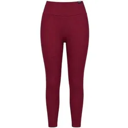 SMILODOX Capri Leggings Velvara, Größe XS in Rot Rot
