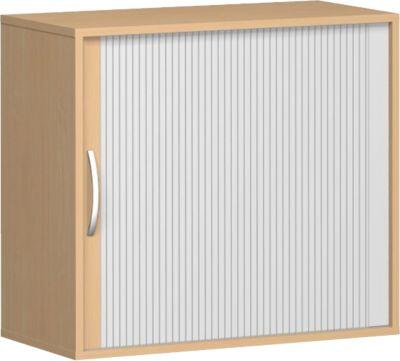 Querrollladenschrank PALENQUE, 2 OH, B 800 x T 400 x H 752 mm, Buche