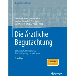 Die rztliche Begutachtung, Fachbücher von Andrea Popa, Jürgen Fritze