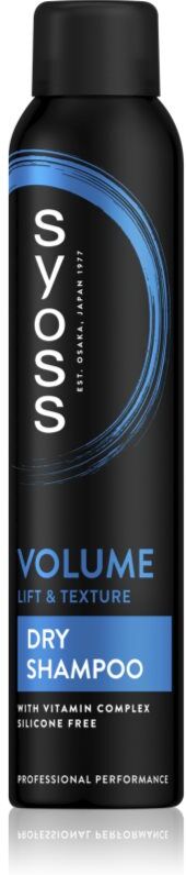 Syoss Volume Lift shampoing sec pour donner du volume 200 ml