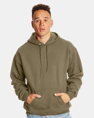 Hanes F170 Ultimate Cotton Hooded Sweatshirt in Oregano size XL