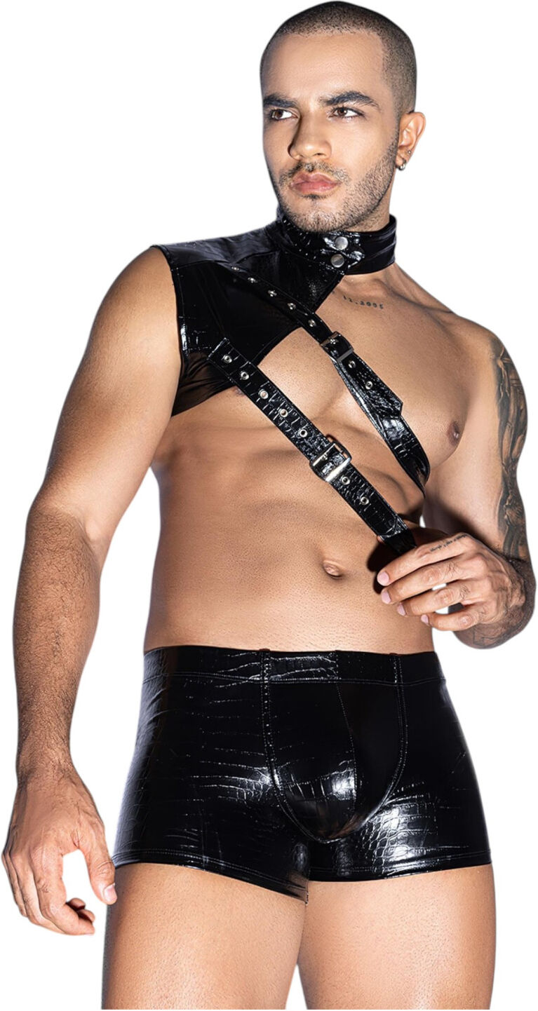 JSY 105 - men’s underwear set (black)