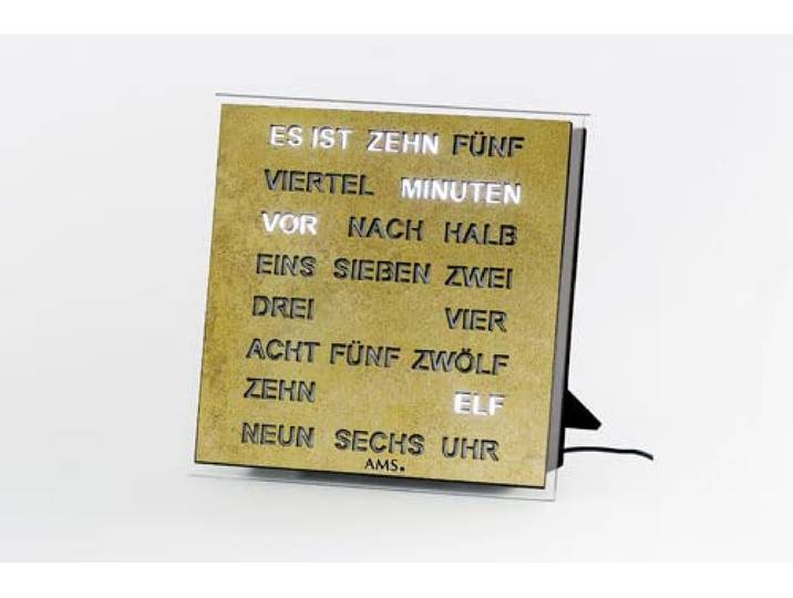AMS 1238 Tischuhr Tischuhren modern Design