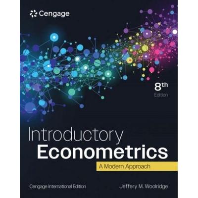 Introductory Econometrics, Taschenbuch von Jeffrey Wooldridge, Cengage Learning