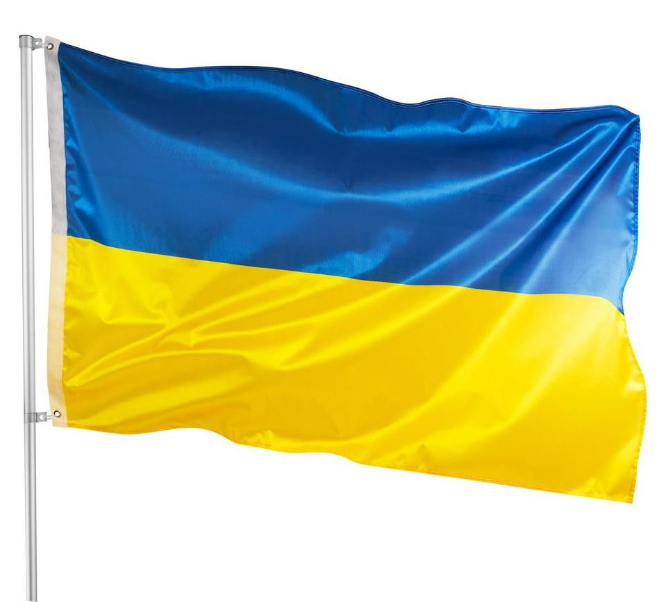 PHENO FLAGS Premium Oekraïense vlag, 90 x 150 cm