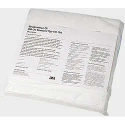 3M T151GA Ölbindevlies Tücher, 45cmx45cm, Aufnahmekapazität/Stück: 0,75Liter