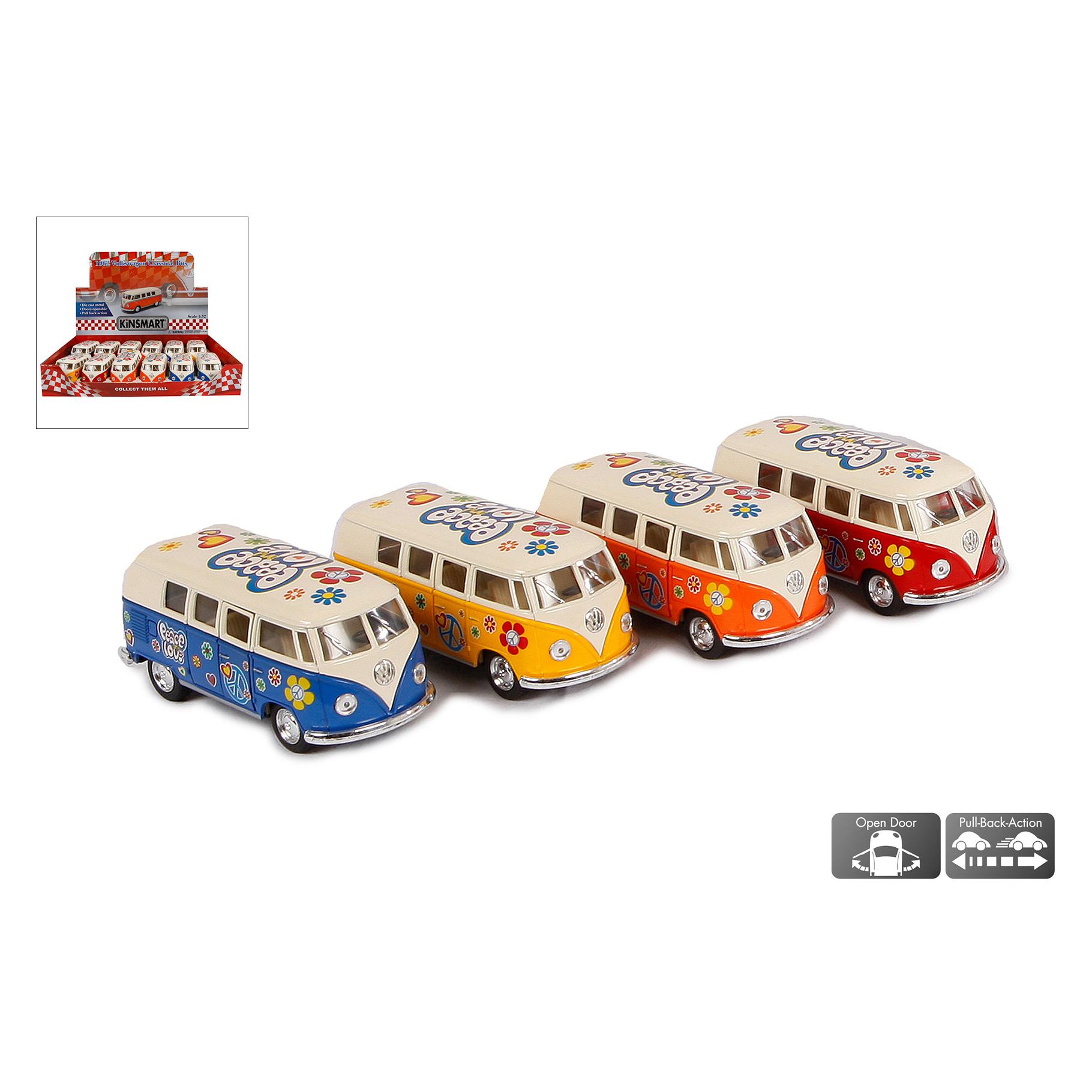 Roost VW Classical Bus Flower 520020 4 Farben 13.5x5x5cm (520020)