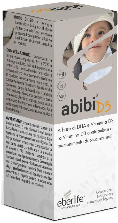 EBERLIFE FARMACEUTICI SpA ABIBI D3 Gtt 15ml
