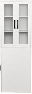 DEVERA "70.87"" Tall Display Storage Cabinet"