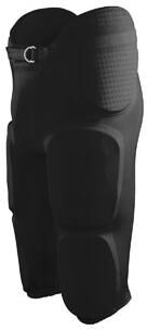 Augusta Sportswear AG9600 Gridiron Integrated Football Pant in Black size XL   Polyester 9600