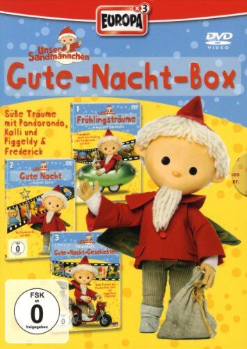 Gerhard Behrendt - Unser Sandmännchen - Gute-Nacht-Box [3 DVDs] - Preis vom 11.10.2026 03:10:56 h