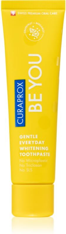Curaprox Be You dentifrice régénérant effet blanchissant saveur pamplemousse et bergamote 60 ml