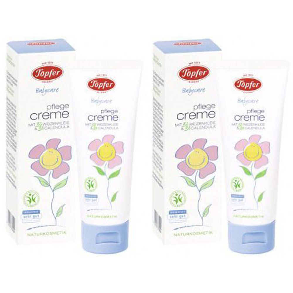 Toepfer Babycare Pflegecre x2 2x75 ml Creme
