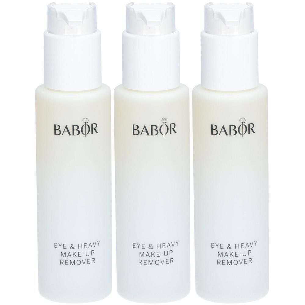 Babor Eye & Heavy Make Up Remover x3 3x100 ml Reinigungsmittel