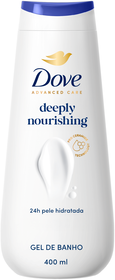 Dove Deeply Nourishing 24H Gel de Banho 400 ml