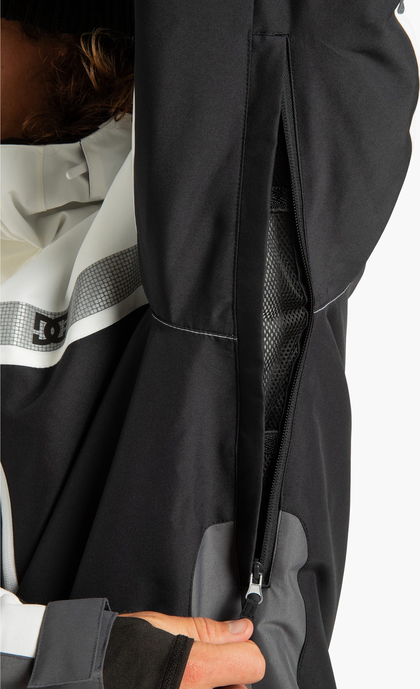 Dc Defiant Jkt WHITE BLACK