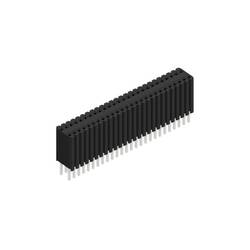 Fischer Elektronik Buchsenleiste (Standard) Anzahl Reihen: 2 10027339 10 St.