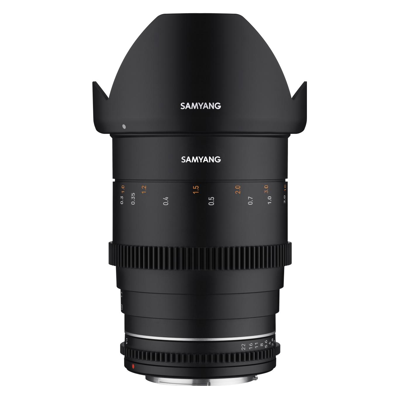 Samyang MF 35mm T1,5 VDSLR MK2 Canon RF (Canon RF, APS-C / DX, Micro Four Thirds, Vollformat) (23026)
