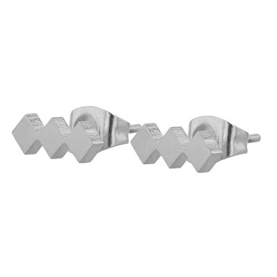 Paar Ohrhänger ADELIA´S "Ohrringe – Ohrstecker aus Edelstahl", Damen, Gr. Damen, Edelstahl, silber, Ohrringe, Schöne Geschenkidee zum einen besonderen Tag