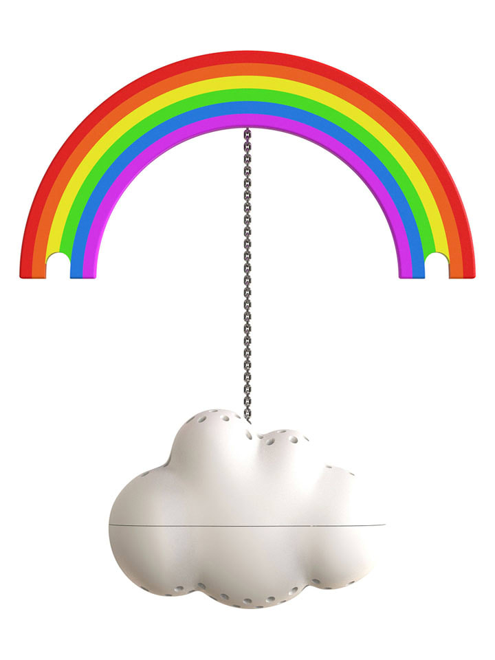 Winkee Tee-Ei ''Regenbogen'' in Bunt - (L)10 cm - onesize