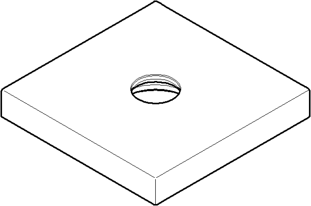 Dornbracht Rosette - 092787007-00 chrom