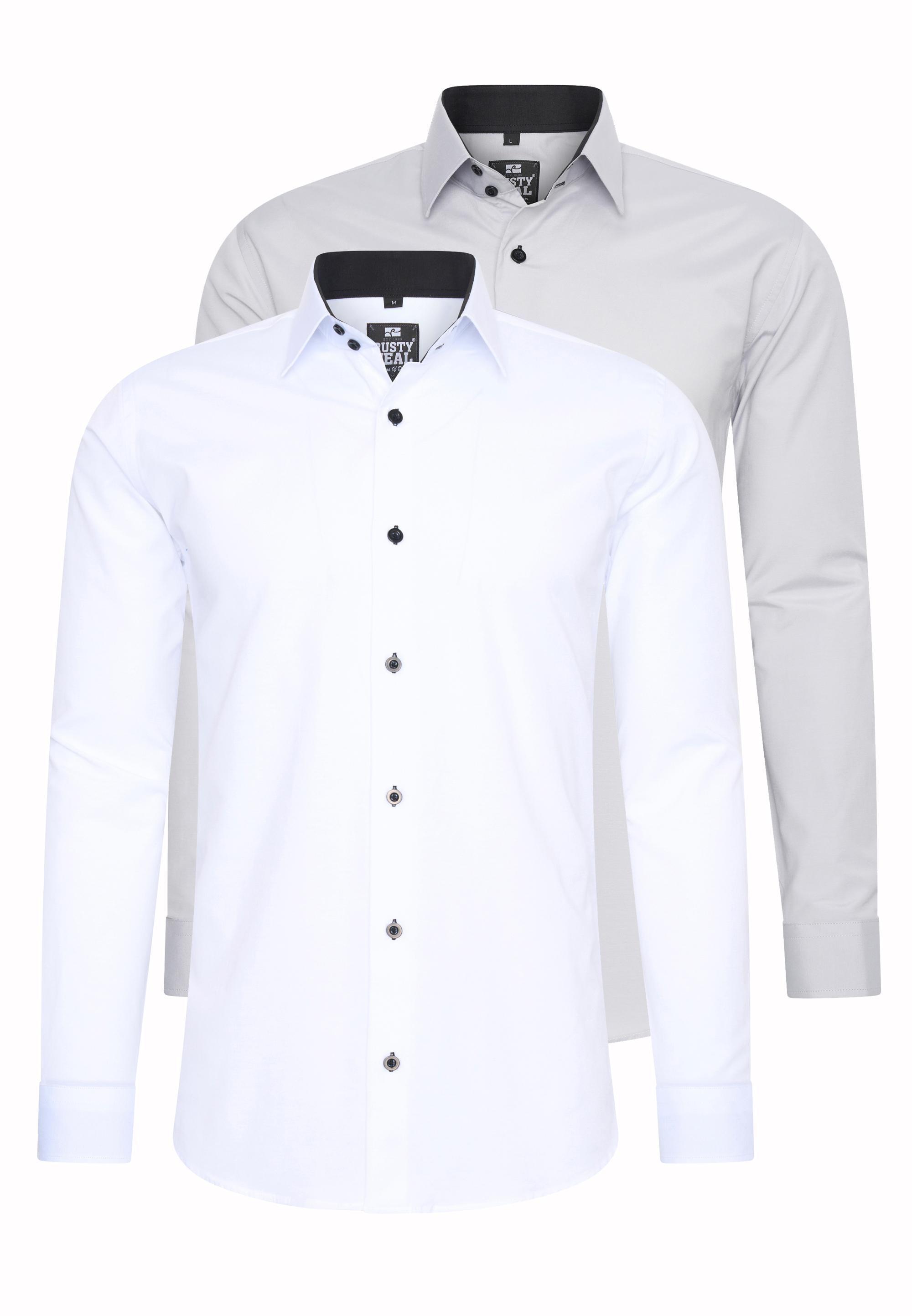 2er Set Business Hemd