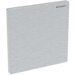 Geberit Abdeckplatte 116069FW1 Edelstahl, zu Urinalsteuerung