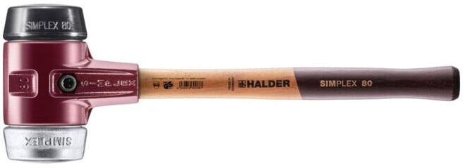Halder Schonhammer SIMPLEX 80mm Caoutchouc/Matière souple (3029.080)