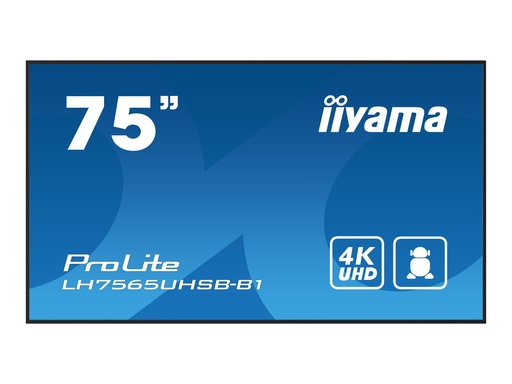 Iiyama ProLite LH7565UHSB-B1 - 190 cm (75") Diagonalklasse (189 cm (74.5") (LH7565UHSB-B1)