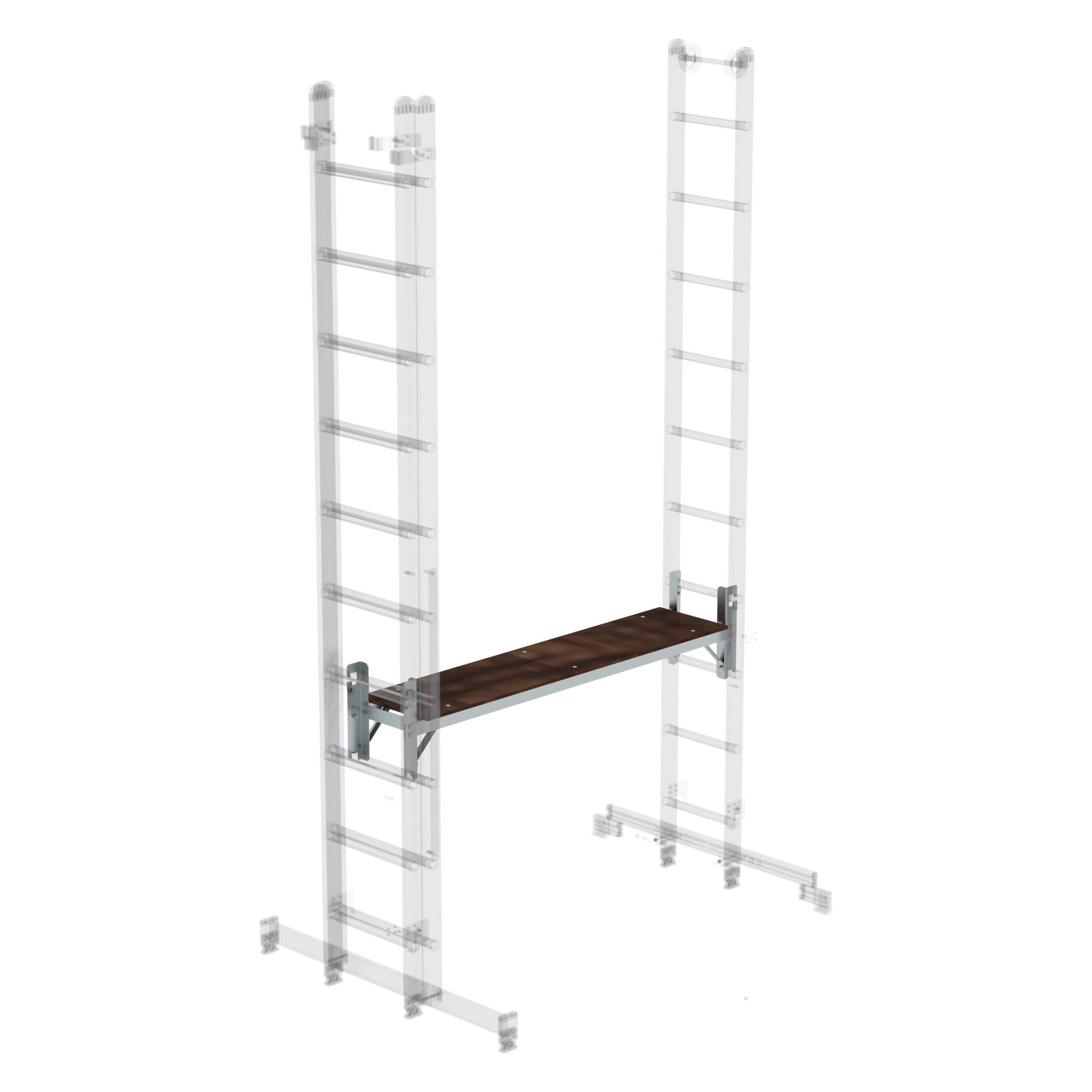 Munk Bausatz-Arbeitsdiele (Mehrzweckleiter, 143 cm) (228733)