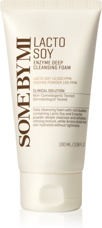 Some By Mi Lacto Soy Enzyme Deep Cleansing Foam deep-cleansing mousse with soothing effect 100 ml