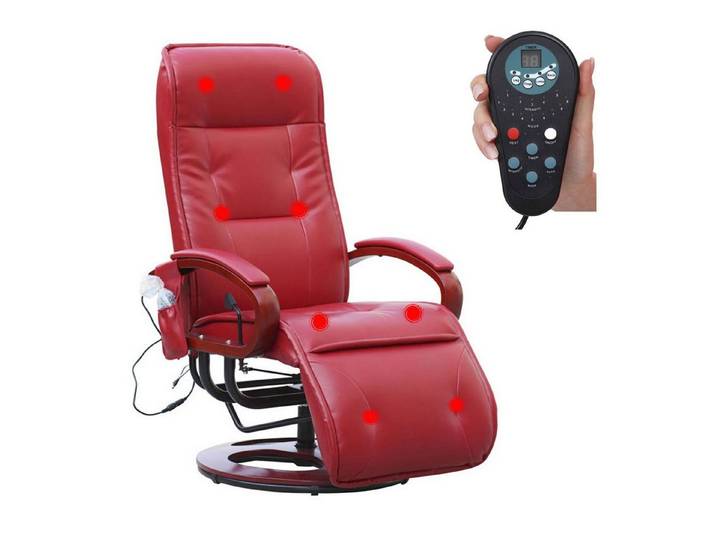 MCW Massagesessel Terni II, 8-Punkt Massage, 9 Massageprogramme, 3 Intensitätsstufen