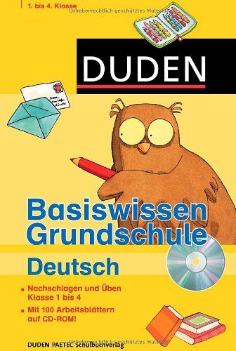 Angelika Neidthardt - Duden. Basiswissen Grundschule. Deutsch: Nachschlagen und üben. Klasse 1-4 - Preis vom 09.10.2026 07:28:09 h