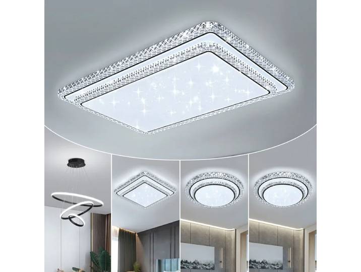 Plafonnier LED au design simple et moderne, lumière blanche/chaude, pour chambre à coucher, salon, éclairage domestique, décoration, Lustre, appareil électroménager