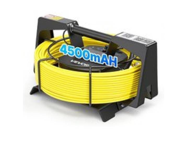 VEVOR Endoskopkamera mit WLAN, 50m Inspektionskamera mit 12 LEDs 3 Stufigem Licht, IP68 Rohrkamera mit 4500mAh Batterie & Meter-Markierung, Kanalkamera 1080p HD 120° Objektiv für Abflussinspektion
