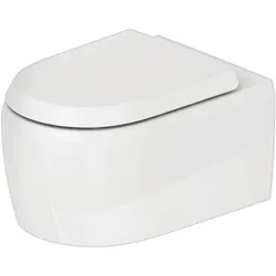 Duravit Collection One Wand-WC, Tiefspüler, 385x570x360mm, Abgang: waagerecht, rimless, 2556090000, Farbe: Weiß