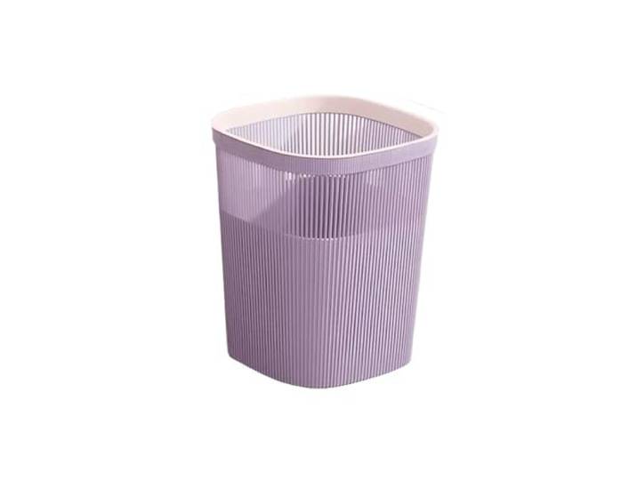 9bbhfJw4R Haushaltsmülleimer Mülleimer Im Badezimmer(Purple,Groß)