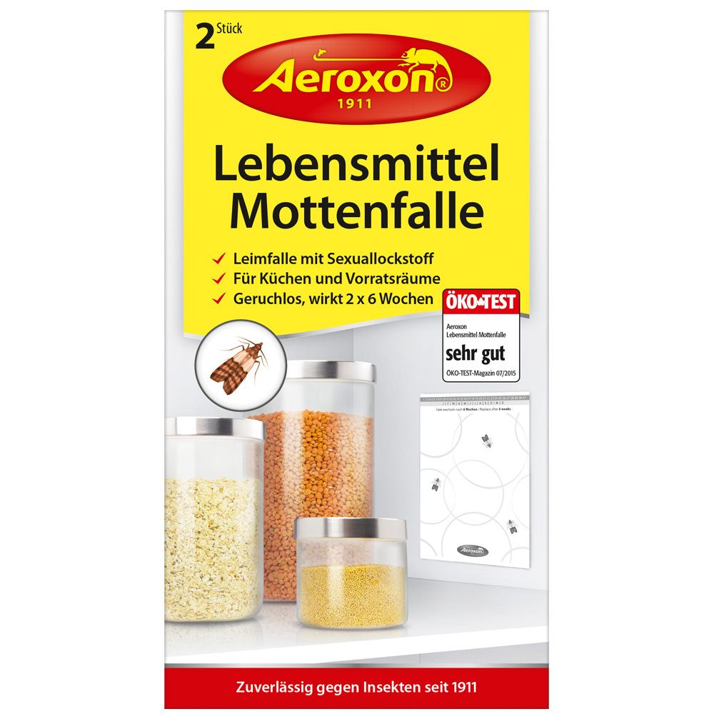 Aeroxon Lebensmittelmotten Falle 2 St Sonstige