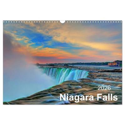 Niagara Falls 2026 (Wall Calendar 2026 DIN A3 landscape), CALVENDO 12 Month Wall Calendar