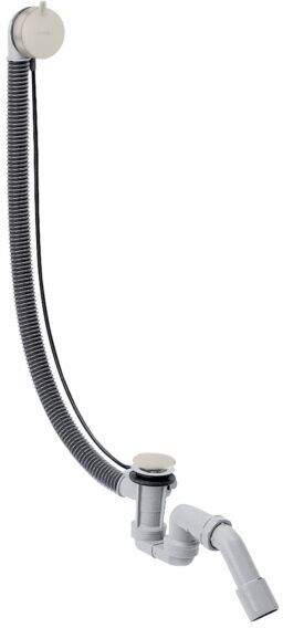 Hansgrohe Flexaplus Komplettset 58318800 Ab- und Überlaufgarnitur, stainless steel optic