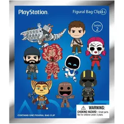 Monogram Int. Sony PlayStation 3D PVC-Taschenanhänger Serie 2 Display (24) (Playstation Classic), Weiteres Gaming Zubehör