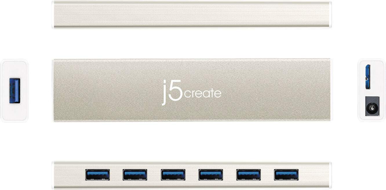 J5create Usb Hub - Usb-C 7-Port Hub